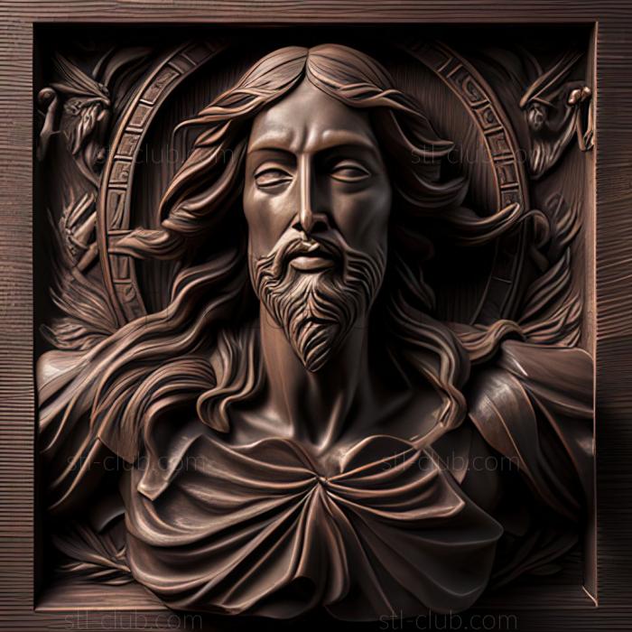 3D model st jesus (STL)